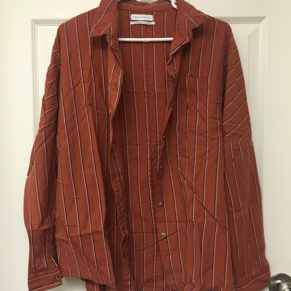 Urban Outfitters Tops - STRIPED BUTTON-DOWN SHIRT